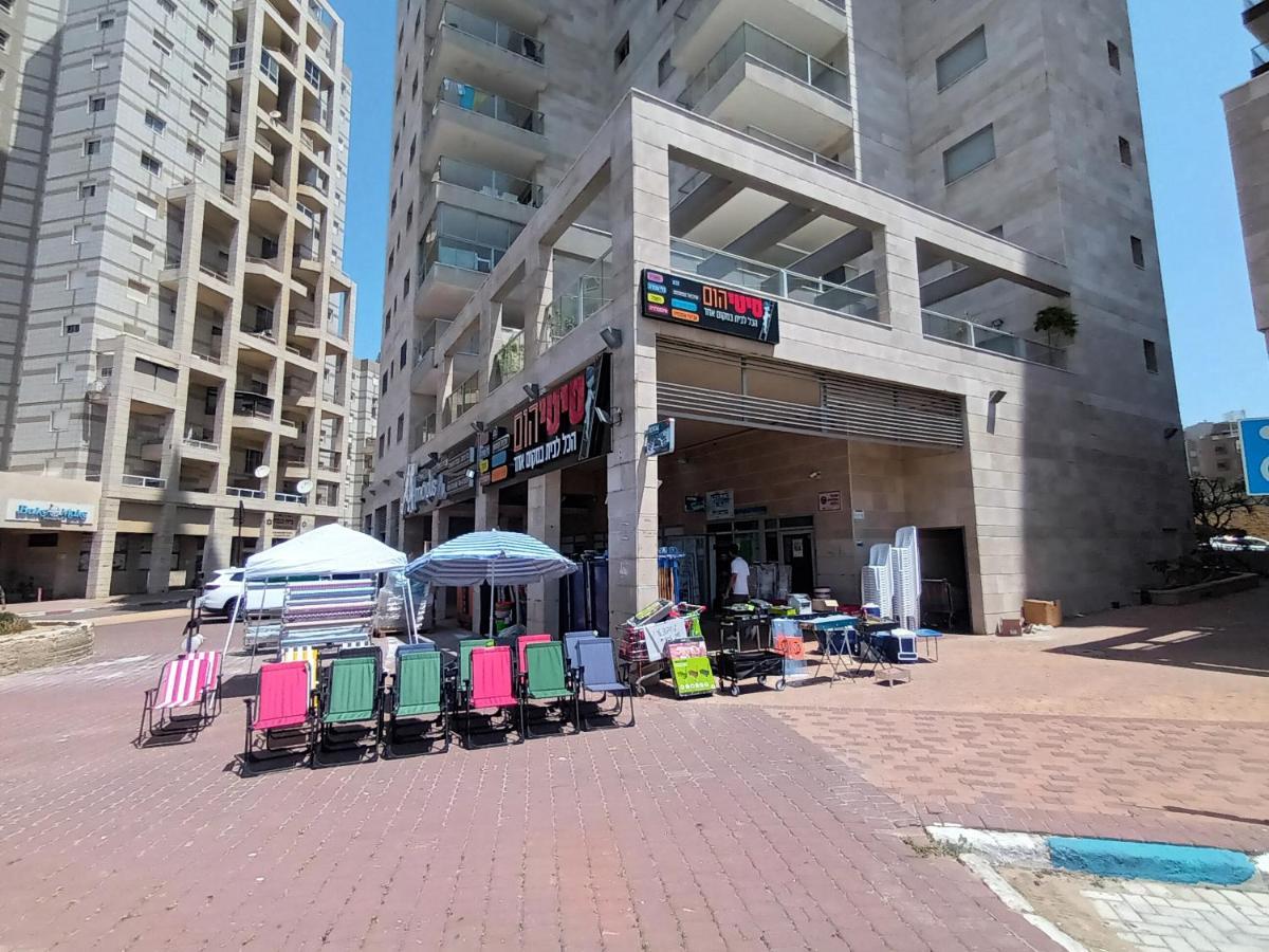 אשקלון Beach Suite Israel 5rm Jacuzzi Spa Vacation Rental Apartment דירת נופש צימר 5חד על הים גקוזי ספא וחדר כושר מראה חיצוני תמונה